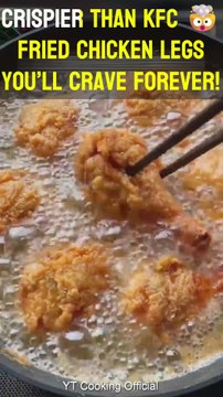 KFC-Style Crispy Fried Chicken Legs 🍗 Easy & Juicy Recipe #shorts #recipe #food