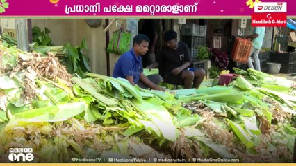 ഓണാഘോഷങ്ങൾ ആരംഭിച്ചതോടെ കുത്തനെ ഉയർന്ന വാഴയിലയുടെ വില