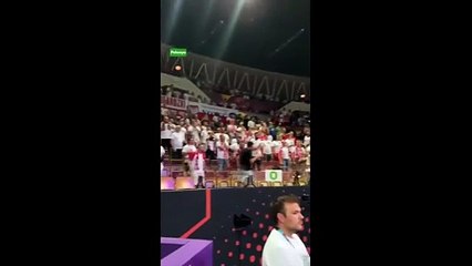 EuroBasket'te Polonyalı taraftarlar İsrail milli marşını yuhaladı