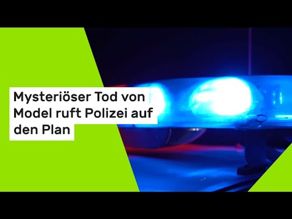 Mysteriöser Tod von Model ruft Polizei auf den Plan