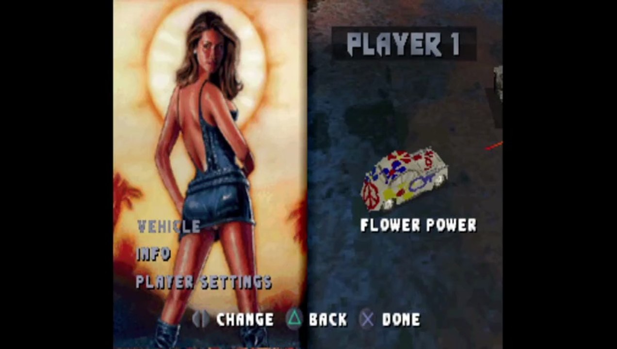 Twisted Metal III PSOne - Flower Power 1959 Volvo PV 544 Deathmatch  -  #TwistedMetalPS1 RJ ANDA