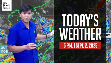 Weather Update for September 2, 2025 at 5 P.M. ☀️