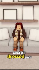 I FAKED BEING POOR… THEN THIS HAPPENED Roblox
