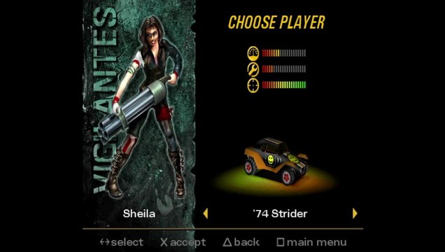 Vigilante 8 PSOne - Strider Volkswagen Beetle Baja Bug Arcade - #vigilante8 RJ ANDA