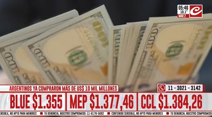El dólar volvió a aumentar y crece la preocupación en el Gobierno