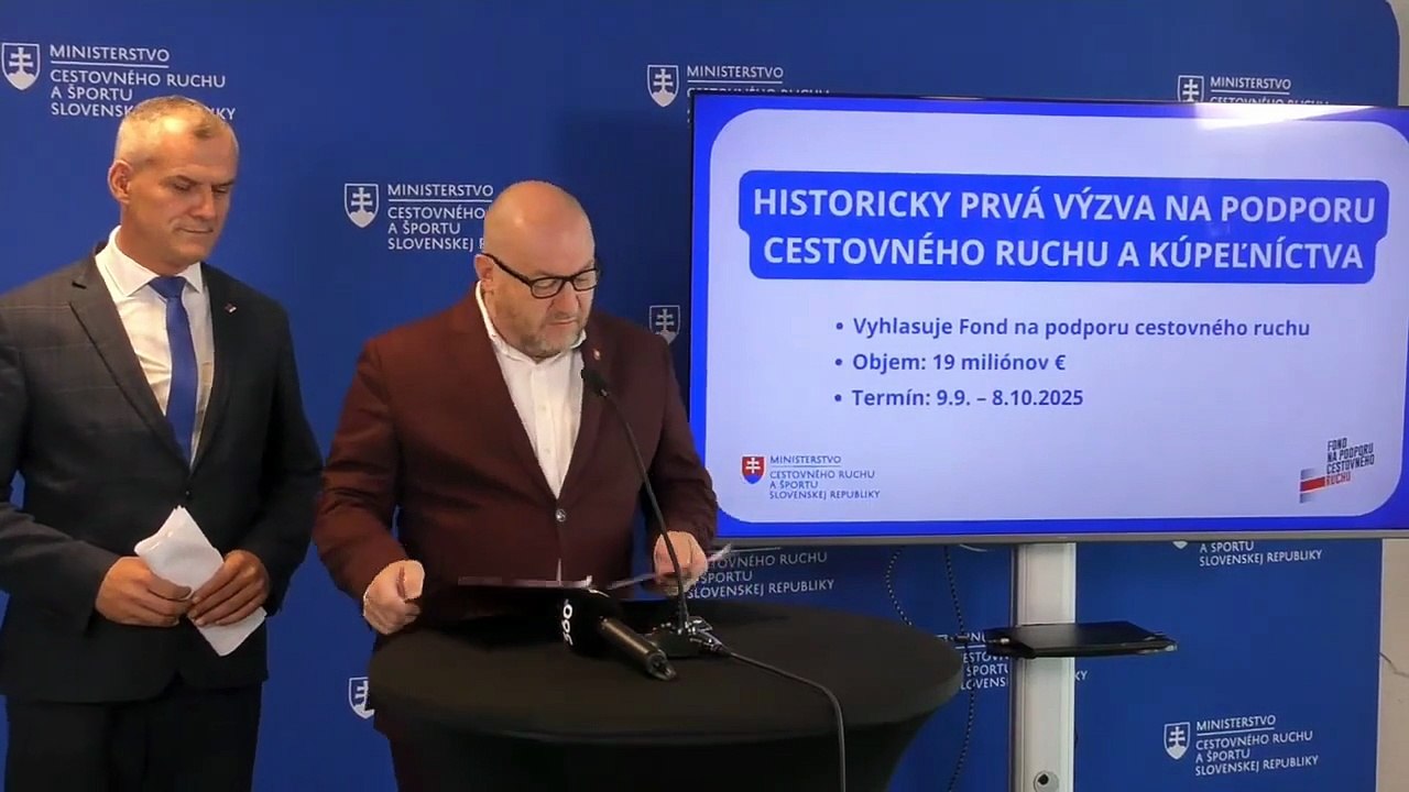 ZÁZNAM: R. Huliak: Nová výzva za 19 miliónov eur umožní získať podporu aj spätne