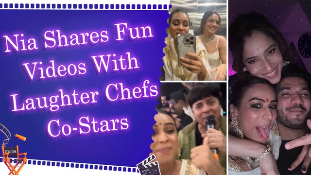 Nia Sharma dances to ‘Aap Ke Aa Jane Se’ with ‘chefs’ Aly Gony, Krushna, Sudesh Lehri