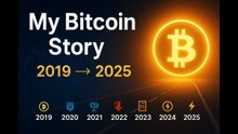 My Bitcoin Journey | From 2019 Beginner to 2025 Believer 🚀