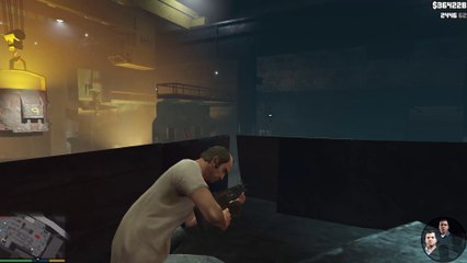 Fighting at Foundry Mission – The Third Way | GTA 5 Story Mode | Epic Battle Scene