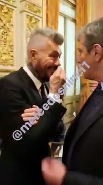 Mario Pergolini y Marcelo Tinelli cara a cara.
