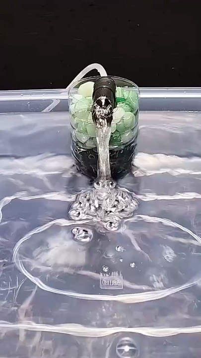 Aerator airlift filter DIY | Fish tank filter DIY