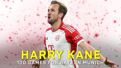 Harry Kane - 100 games for Bayern Munich in numbers