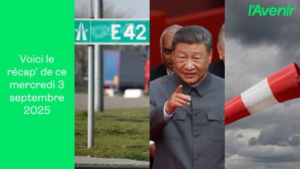 Le récap' du mercredi 3 septembre 2025