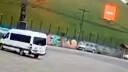 Motociclista fica em estado grave e acaba socorrido pelo helicóptero Águia em Joinville