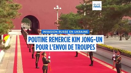 Guerre en Ukraine : Poutine salue l'"héroïsme" des soldats nord-coréens