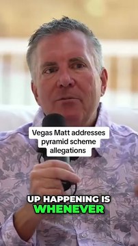 Vegas Matt Addresses Pyramid Scheme Allegations