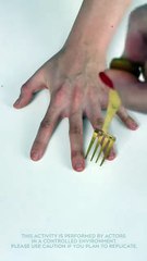 When Forks Turn Savage ⚡🍴#lol #challenge