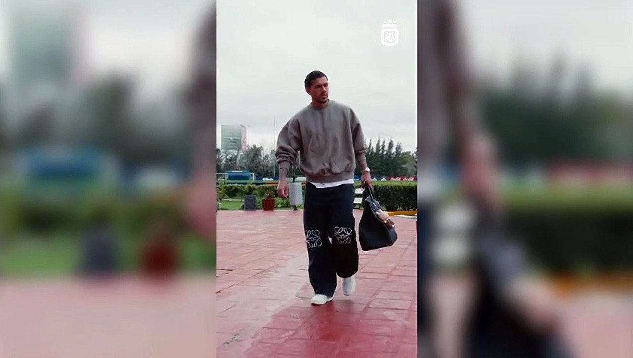 El mal tiempo no paró los entrenamientos de la Selección Argentina