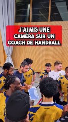 Mettre une GoPro sur un coach pendant un match de handball (part 2) #handball