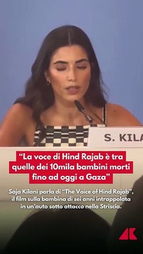 The Voice of Hind Rajab: il cast grida ‘Enough’ a Venezia