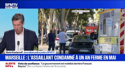 Attaque au couteau à Marseille: l'assaillant avait été condamné à quatre ans de prison, dont un an ferme au mois de mai