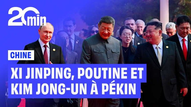 Chine : A Pékin, Kim Jong-un, Vladimir Poutine et Xi Jinping semblent défier l'Occident