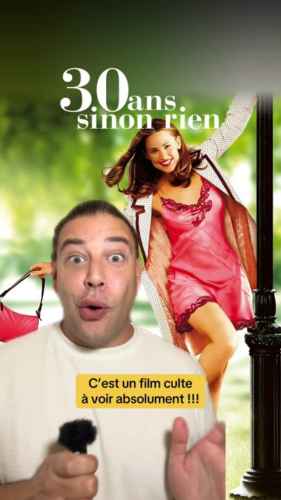 Si t’aime ce film autant que moi dis-le moi en commentaire 🥰🥰🥰 Aujourd’hui on regarde « 30 ans sinon rien » ce film culte avec Jennifer Garner et Mark Ruffalo qui vient d’être ajouté sur Netflix ! Il est également dispo sur HBOMax