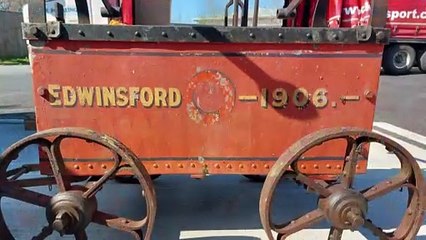 Piece of firefighting history put on permanent display in Carmarthenshire