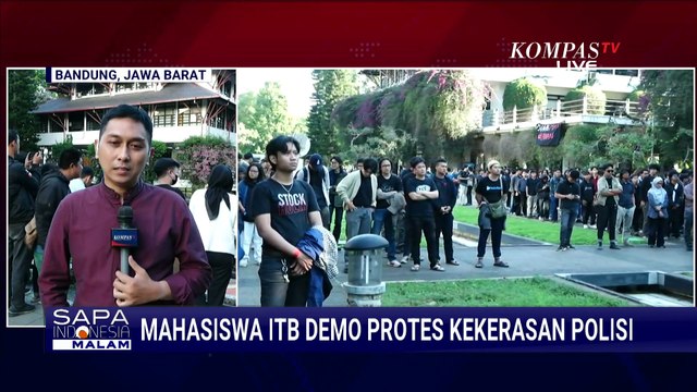 [FULL] Mahasiswa ITB Gelar Aksi Protes, Kutuk Kekerasan Aparat & Desak Evaluasi Pemerintah