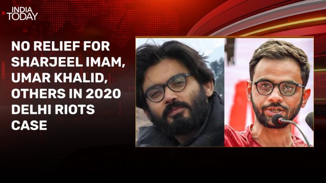 2020 Delhi riots case: Court denies bail to Sharjeel Imam, Umar Khalid and others