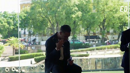 Las lágrimas de Antony tras su fichaje por el Betis