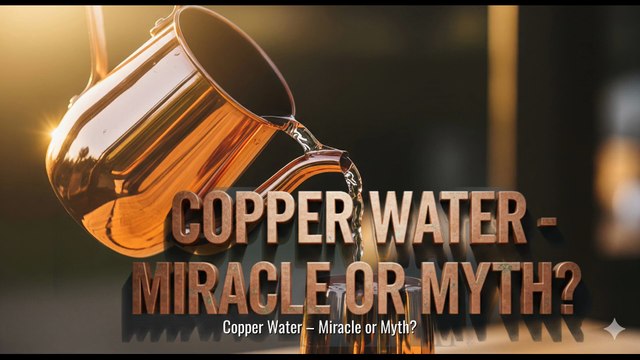 0068 Copper Vessels: Healing Water or Silent Poison?