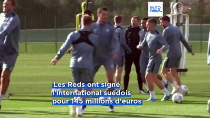 Le FC Liverpool bat le record de transfert en Angleterre en signant Isak pour 145 millions d'euros