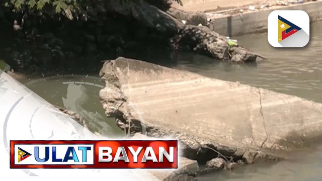 Mga residente ng Barangay Matina Crossing, Davao City, nabahala sa pagkasira ng dike sa kanilang lugar | ulat ni Janessa Felix