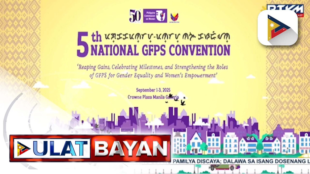 PCW, nagsagawa ng plenary sessions sa ikalawang araw ng 5th National Gender and Development Focal Point System Convention | ulat ni Vel Custodio