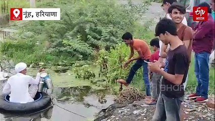 नूंह में जलमग्न इलाकों का कांग्रेस विधायक ने किया दौरा, आफताब अहमद ने पंजाब में आई बाढ़ पर जताई चिंता