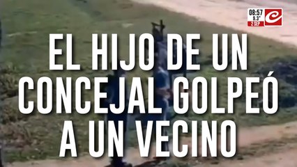 Pensó que llevaba una bandera de LLA y le rompió la mandíbula de una trompada