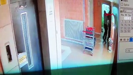 Kayseri’de bina görevlisi cinayetinin görüntüleri ortaya çıktı