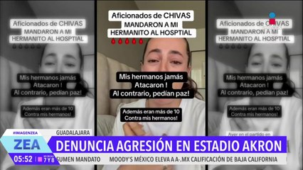 Aficionados de Cruz Azul denuncian brutal agresión en el Estadio Akron