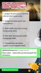 di umur berapa kamu baru tau  #quotes