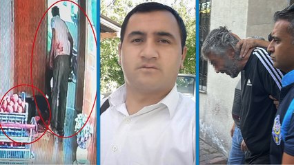 Kayseri’de bina görevlisi cinayetinin görüntüleri ortaya çıktı