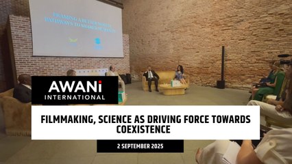 Filmmaking, science as driving force towards coexistence