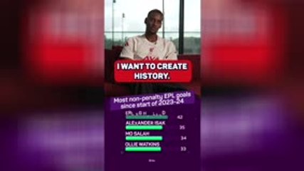 Isak targeting 'trophies and history' after sensational Liverpool move