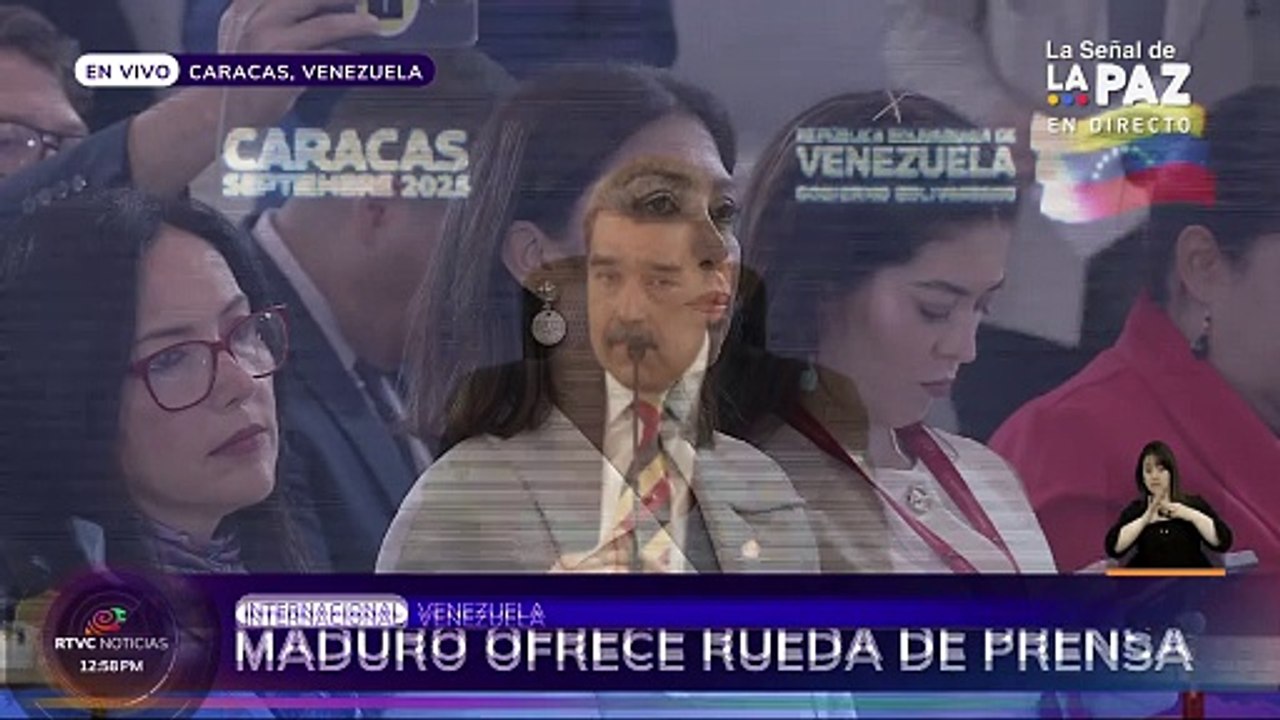 El presidente de Venezuela, Nicolás Maduro, ante la pregunta de la relación con Estados Unidos y posibles negociaciones