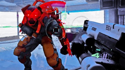 In zwei Minuten wildem Shooter-Gameplay aus Metal Eden wirbeln nicht nur die Waffen, sondern auch die Spielfigur durch die Arena