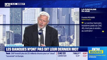 La bourse cash : "Le secteur bancaire, 3ème poids du CAC 40, offre des opportunités !" - 02/09