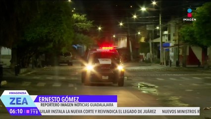 Joven es herido a balazos en Guadalajara, Jalisco