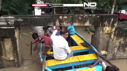 Nueva Delhi enfrenta nueva amenaza de inundación al superar el río Yamuna el nivel de peligro