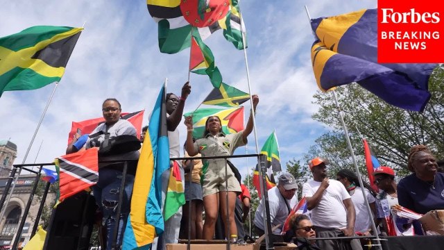 NYC Mayor Eric Adams, NY Gov. Kathy Hochul Attend NYC's West Indian Day Parade