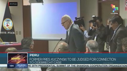 Peru: former president Pedro Kuczynski to stand trial for connection to Odebrecht case